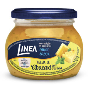 Geleia Linea Sabor Abacaxi de 230g